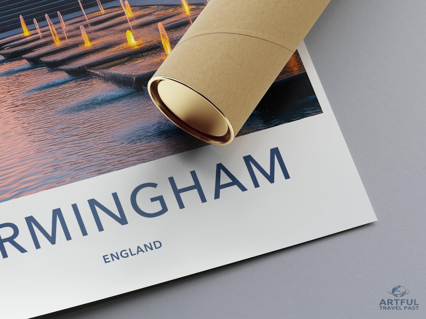 Birmingham Poster - England Wall Art