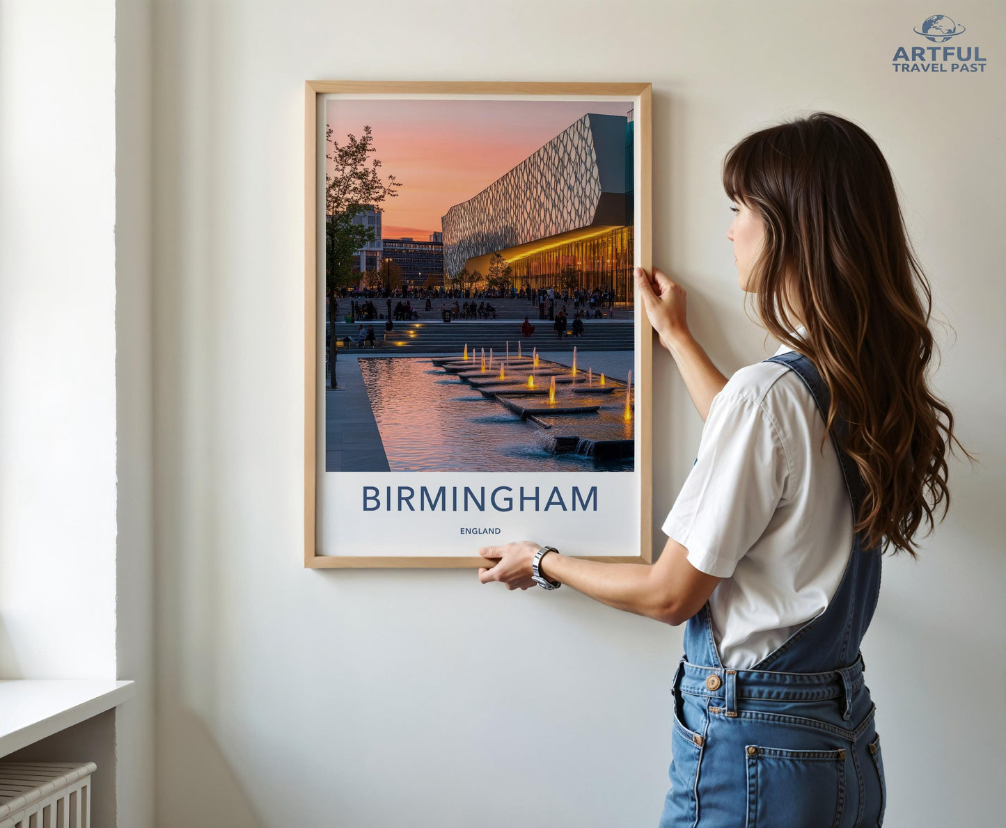Birmingham Poster - England Wall Art