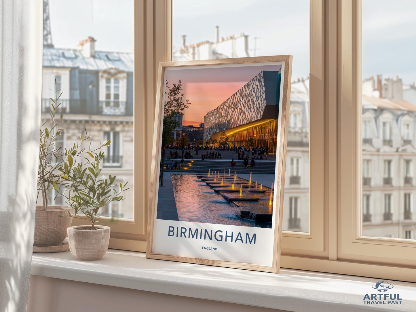 Birmingham Poster - England Wall Art