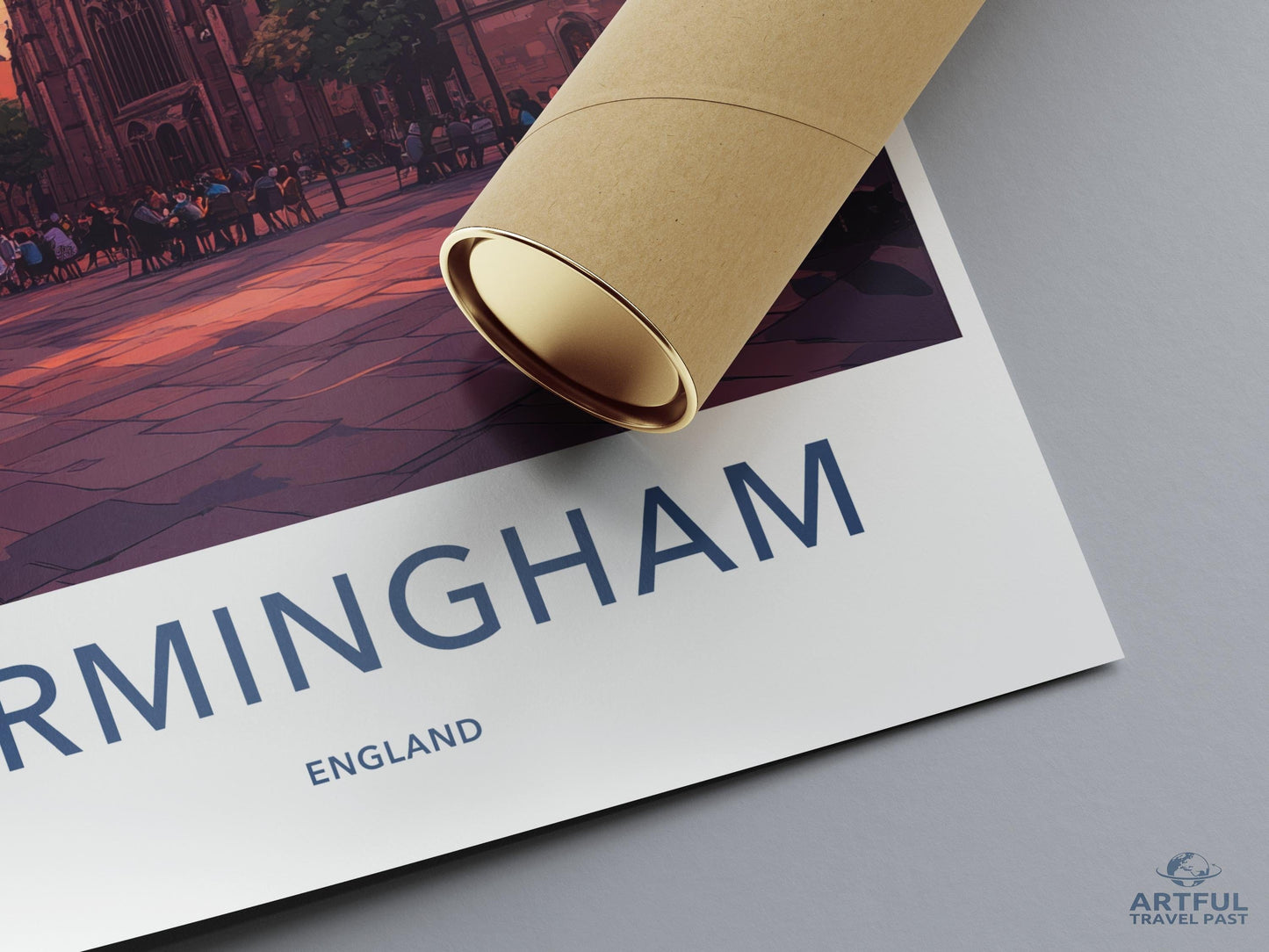 Birmingham Poster - England Wall Art