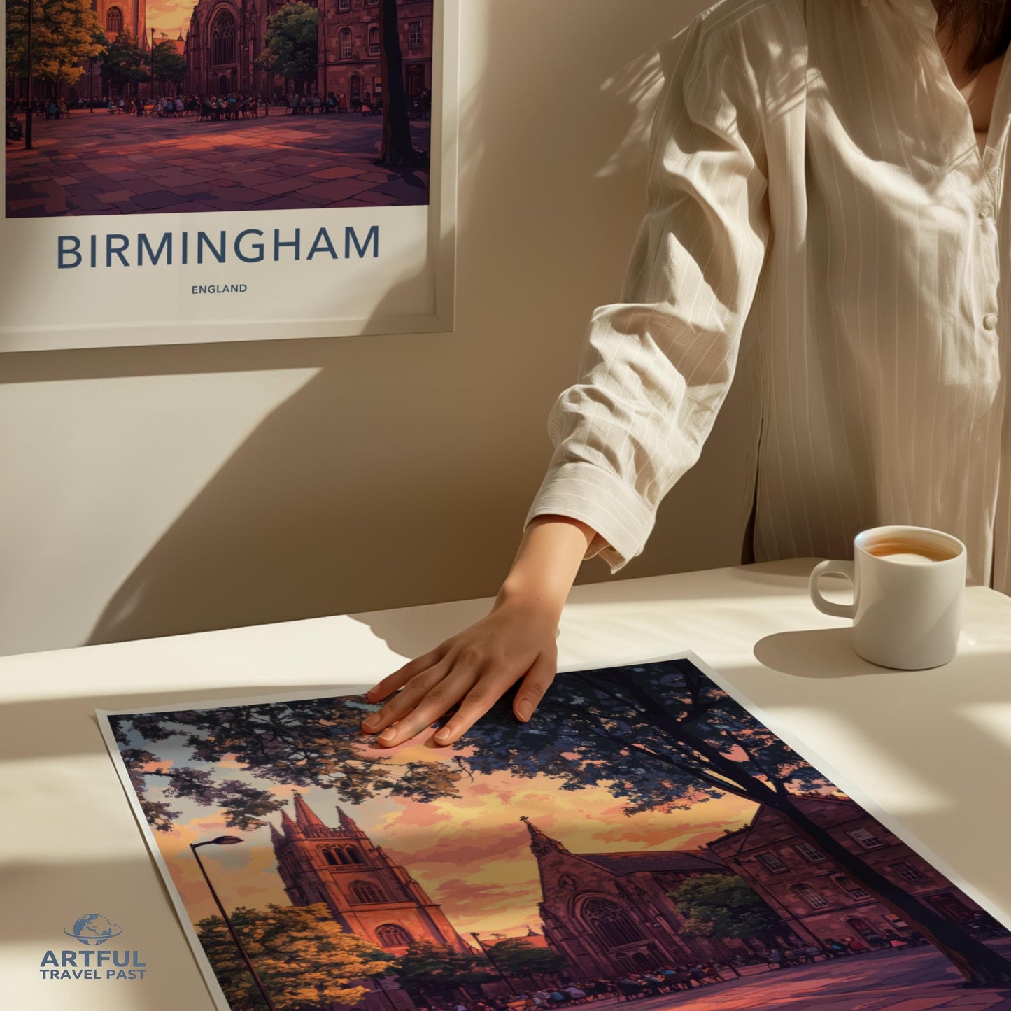 Birmingham Poster - England Wall Art
