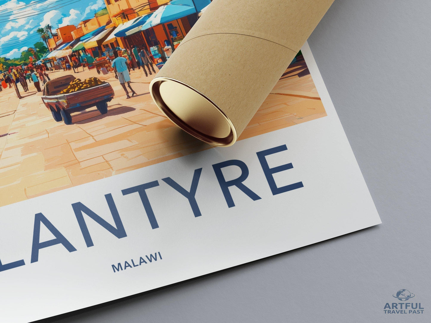 Blantyre Poster - Malawi Wall Art