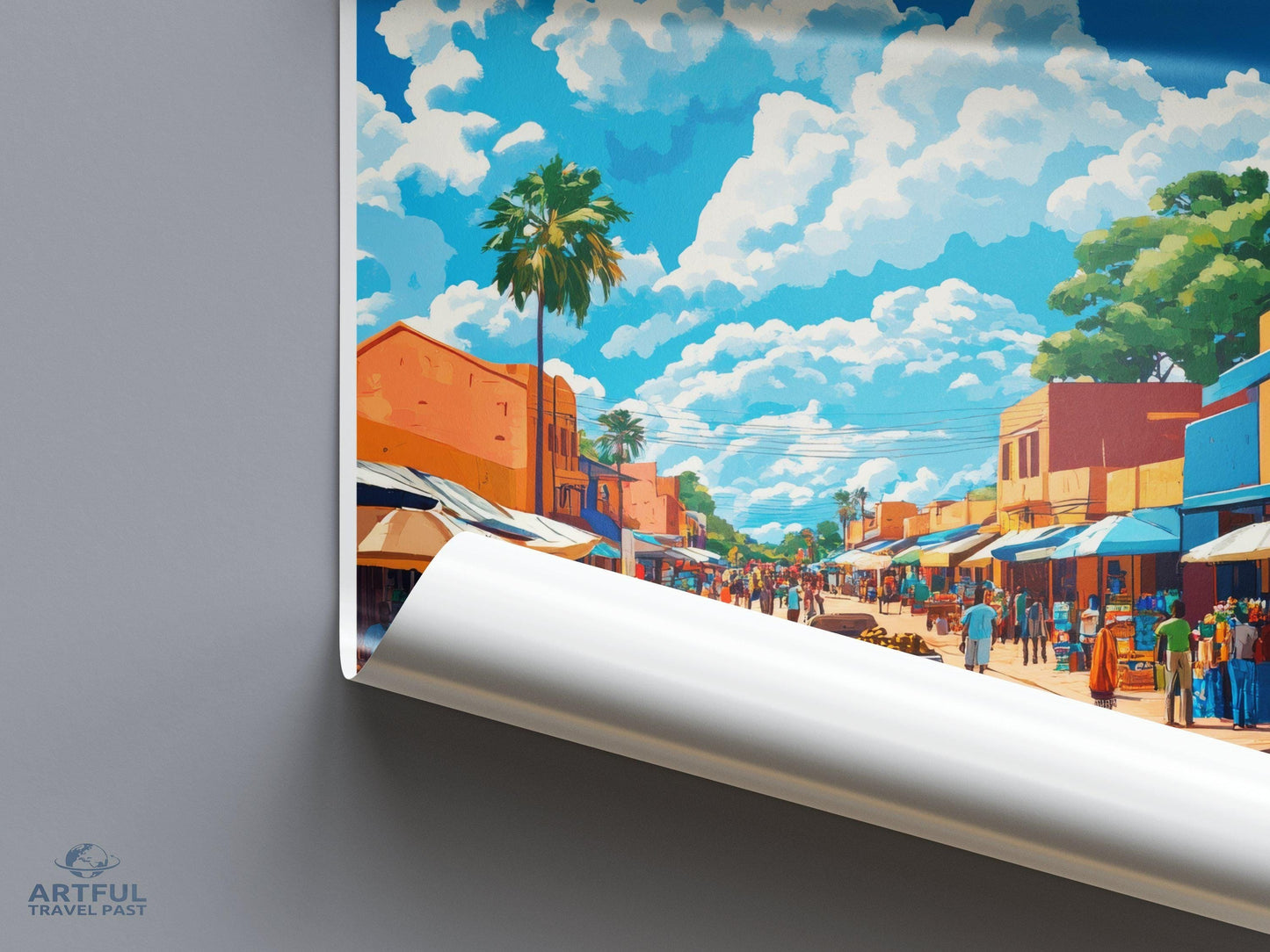 Blantyre Poster - Malawi Wall Art