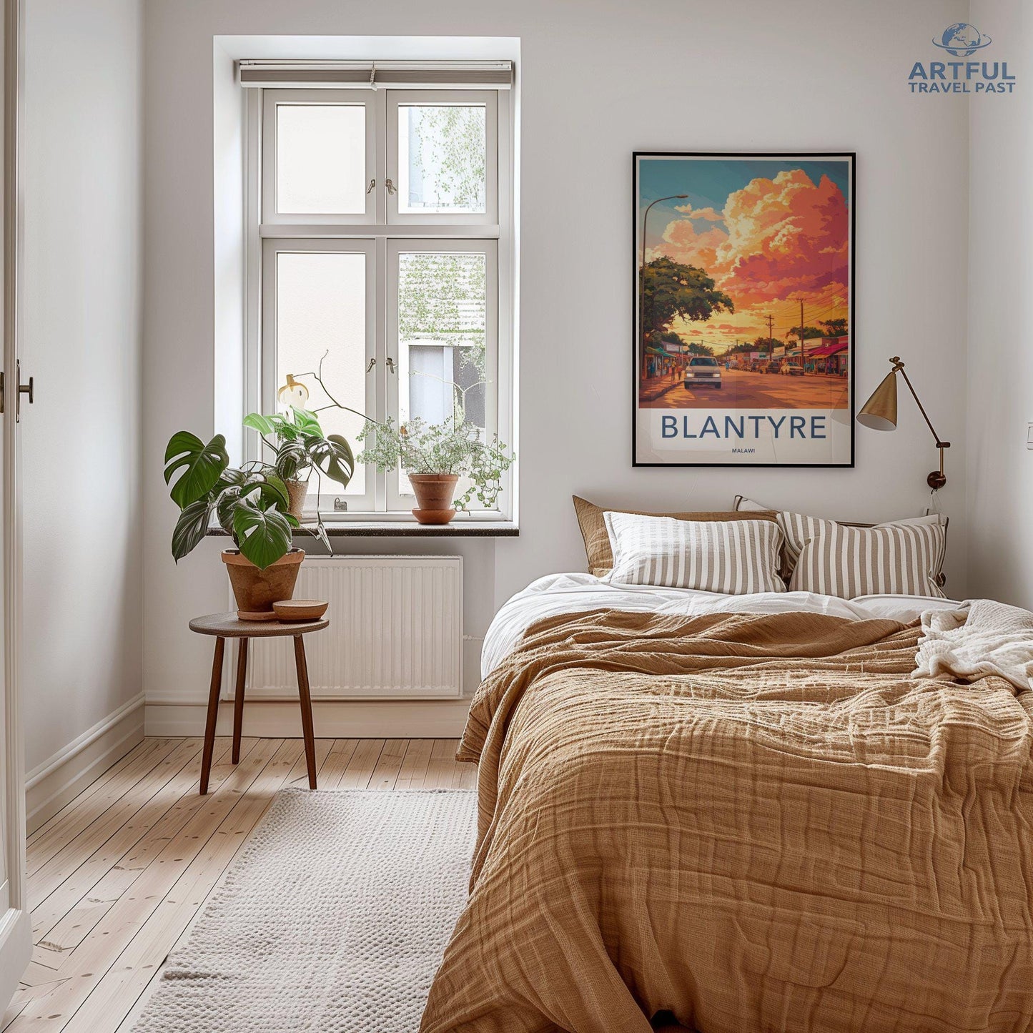 Blantyre Poster | Malawi Wall Art | Africa Decor