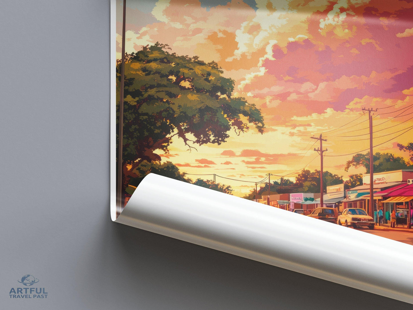 Blantyre Poster | Malawi Wall Art | Africa Decor