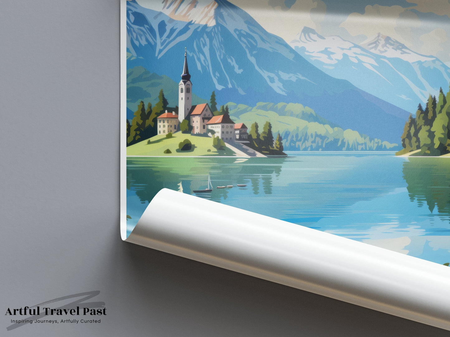 Bled Poster - Slovenia Wall Art