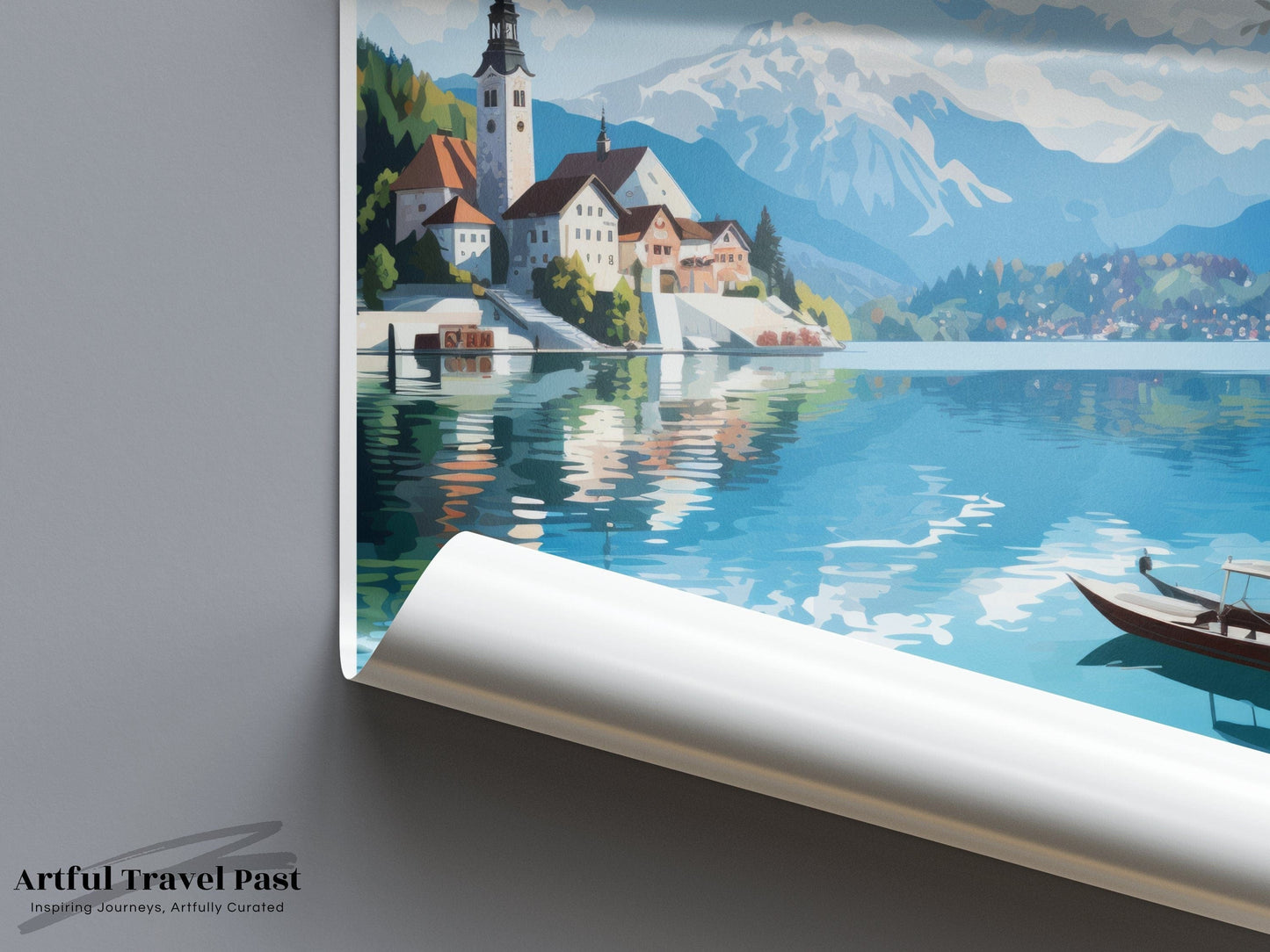 Bled Poster - Slovenia Wall Art