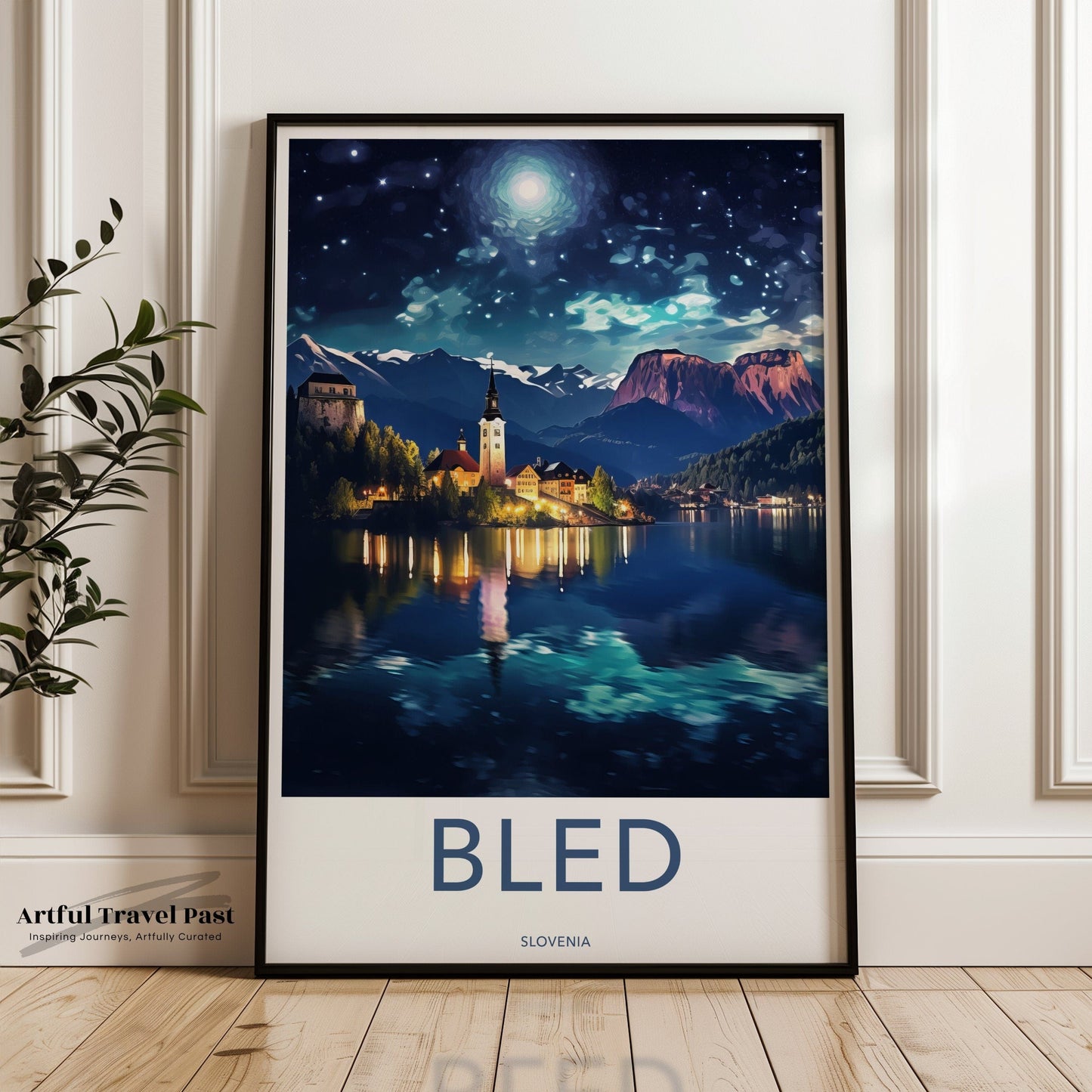 Bled Poster - Slovenia Wall Art