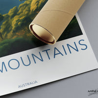 Blue Mountains Poster - Australia Wall Art