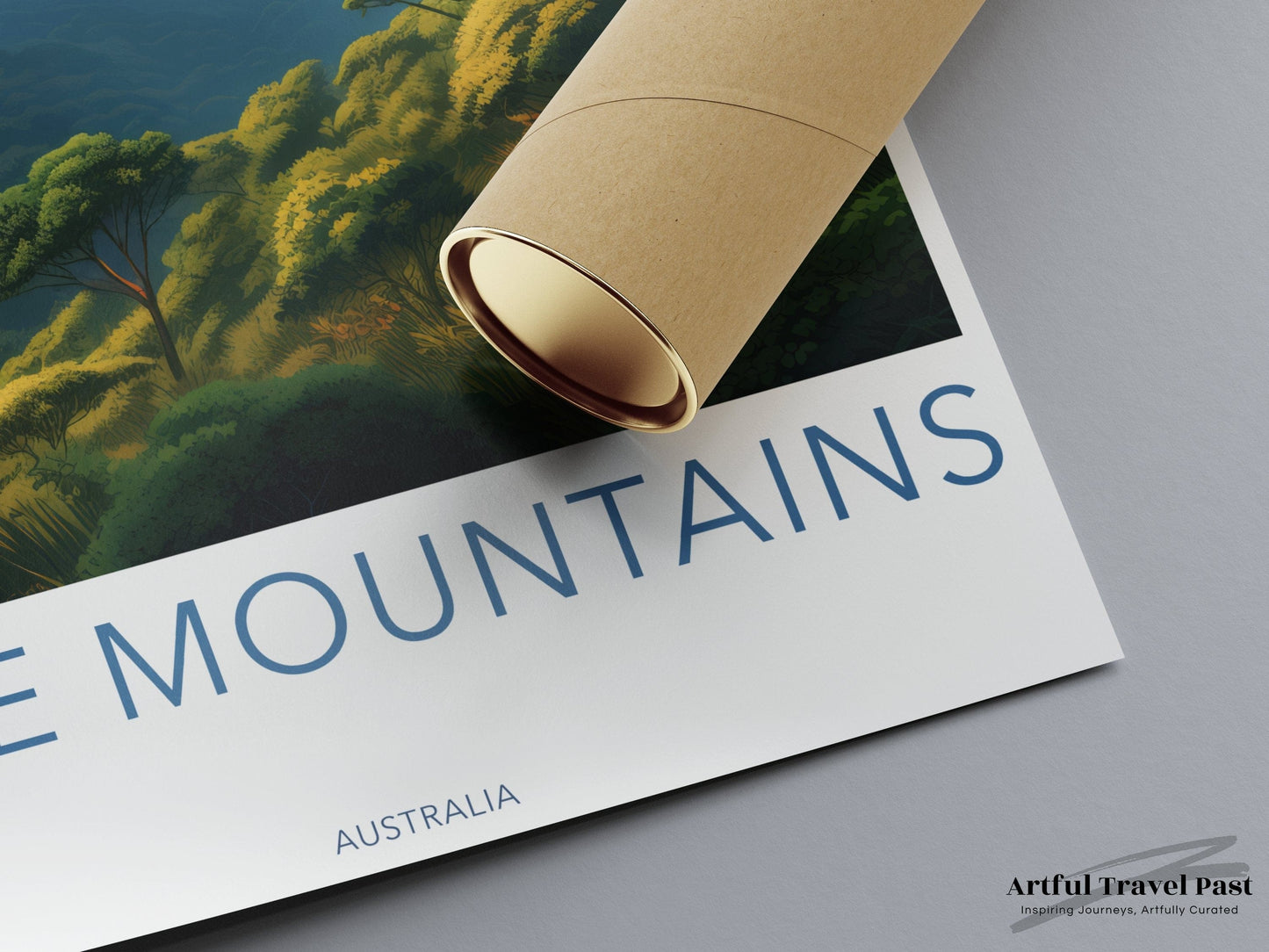 Blue Mountains Poster - Australia Wall Art