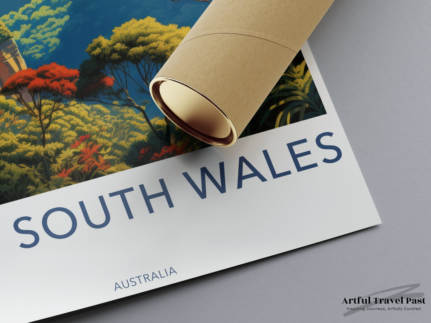 Blue Mountains Poster - Australia Wall Art