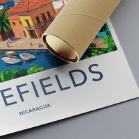 Bluefields Poster - Nicaragua Wall Art