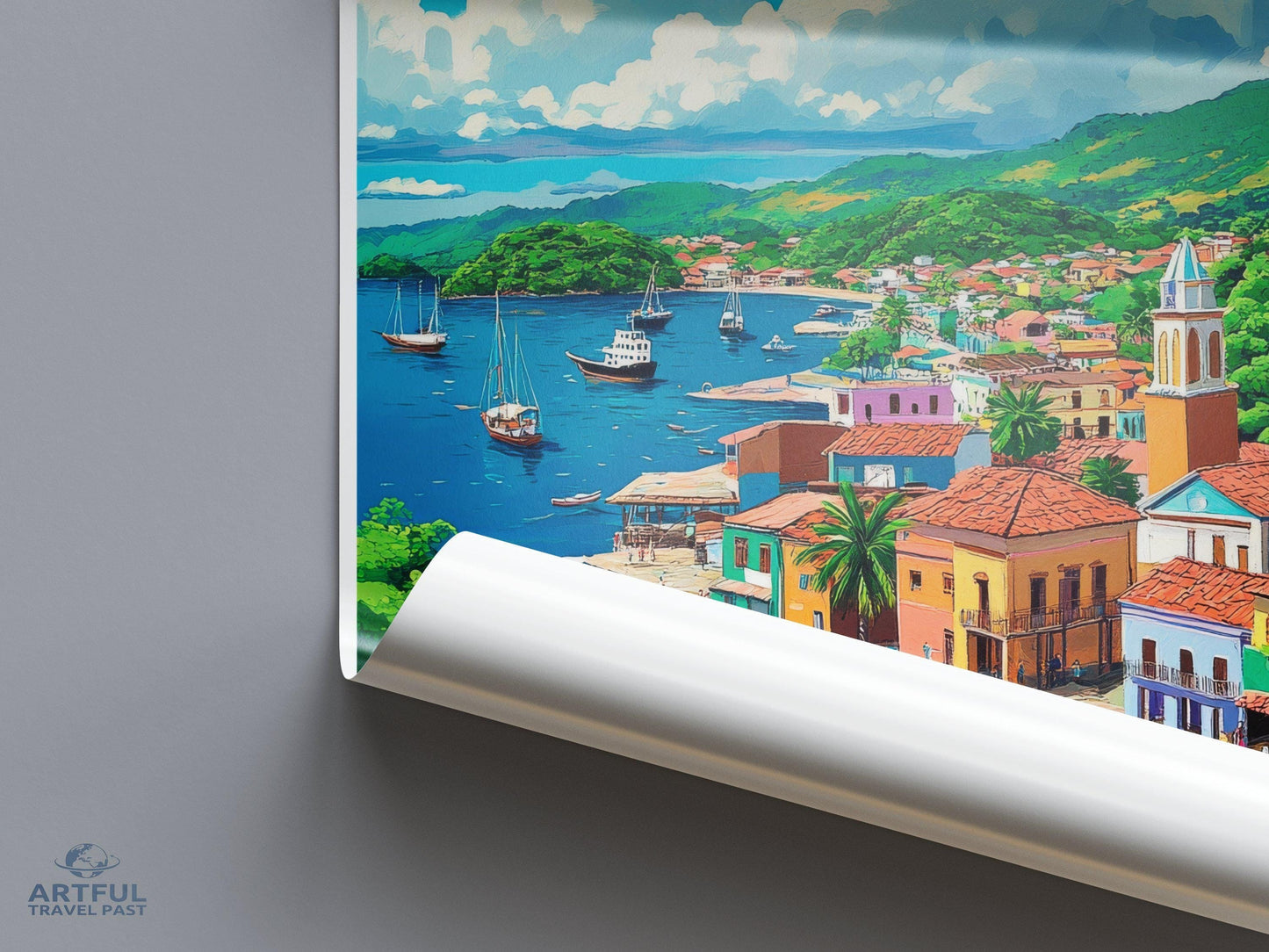 Bluefields Poster - Nicaragua Wall Art