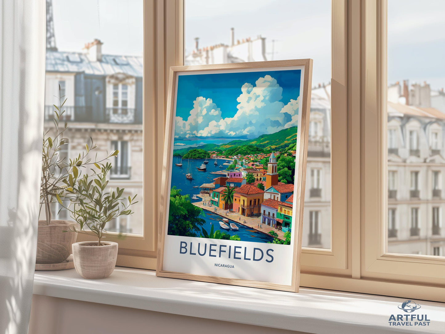 Bluefields Poster - Nicaragua Wall Art