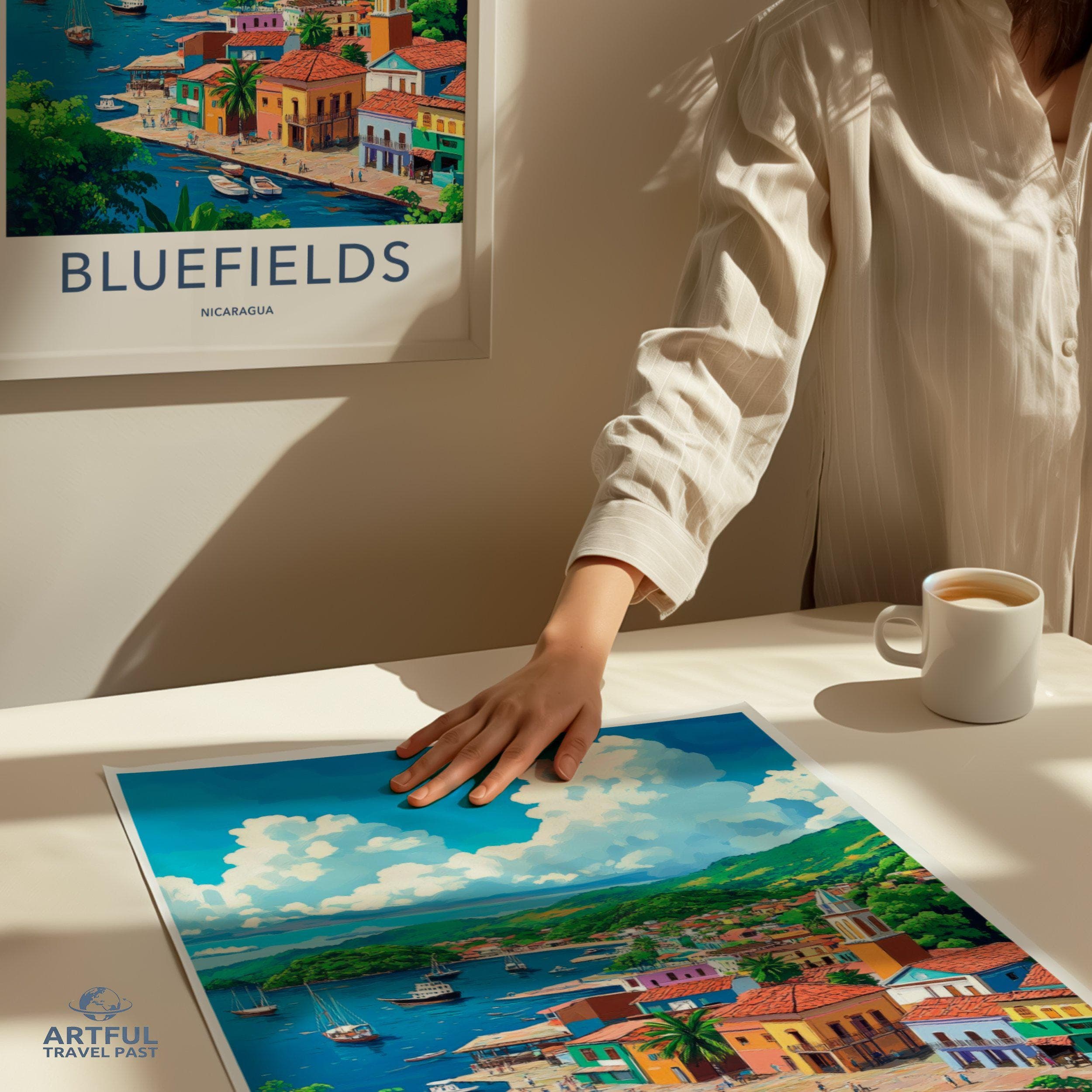 Bluefields Poster - Nicaragua Wall Art