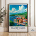 Bluefields Poster - Nicaragua Wall Art