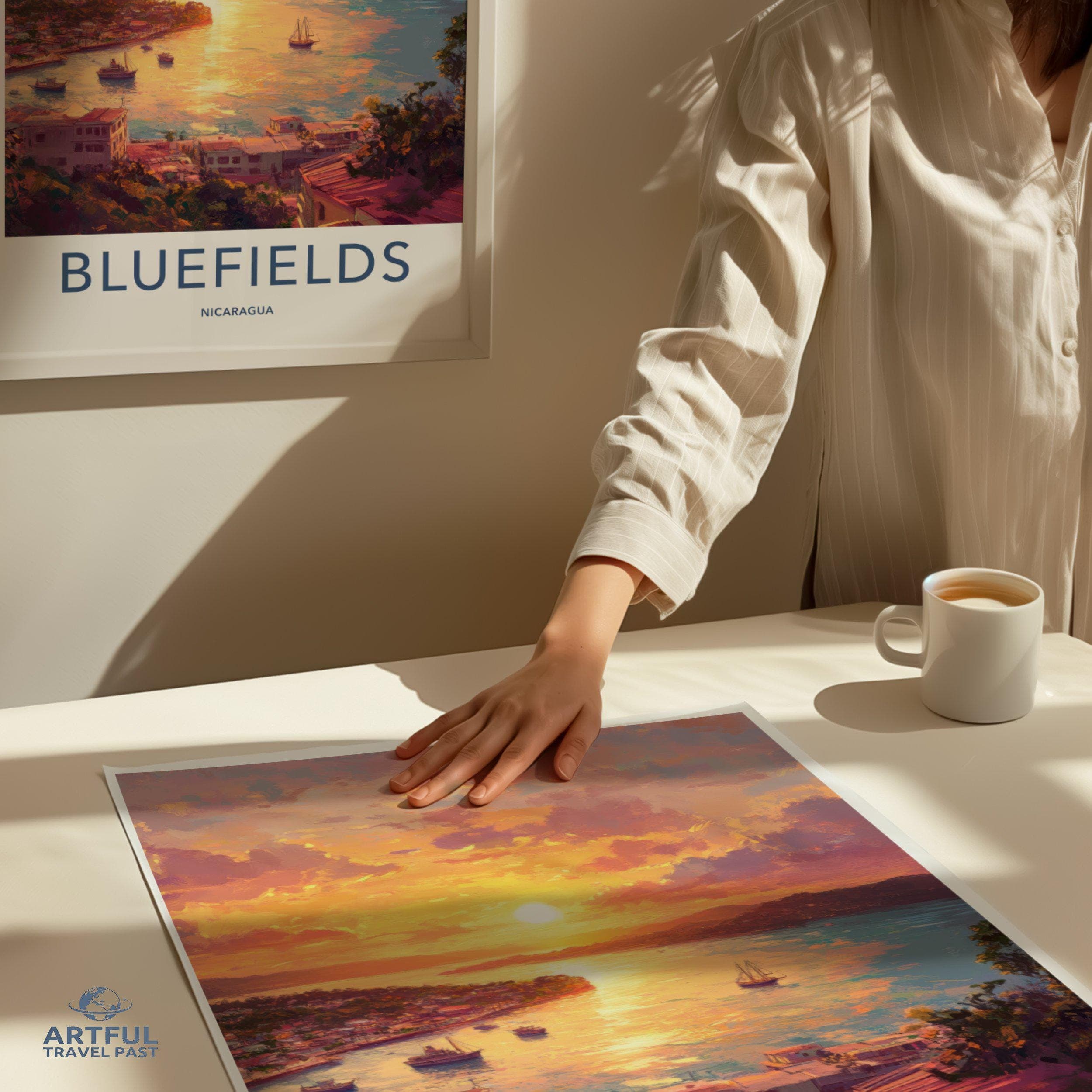 Bluefields Poster - Nicaragua Wall Art