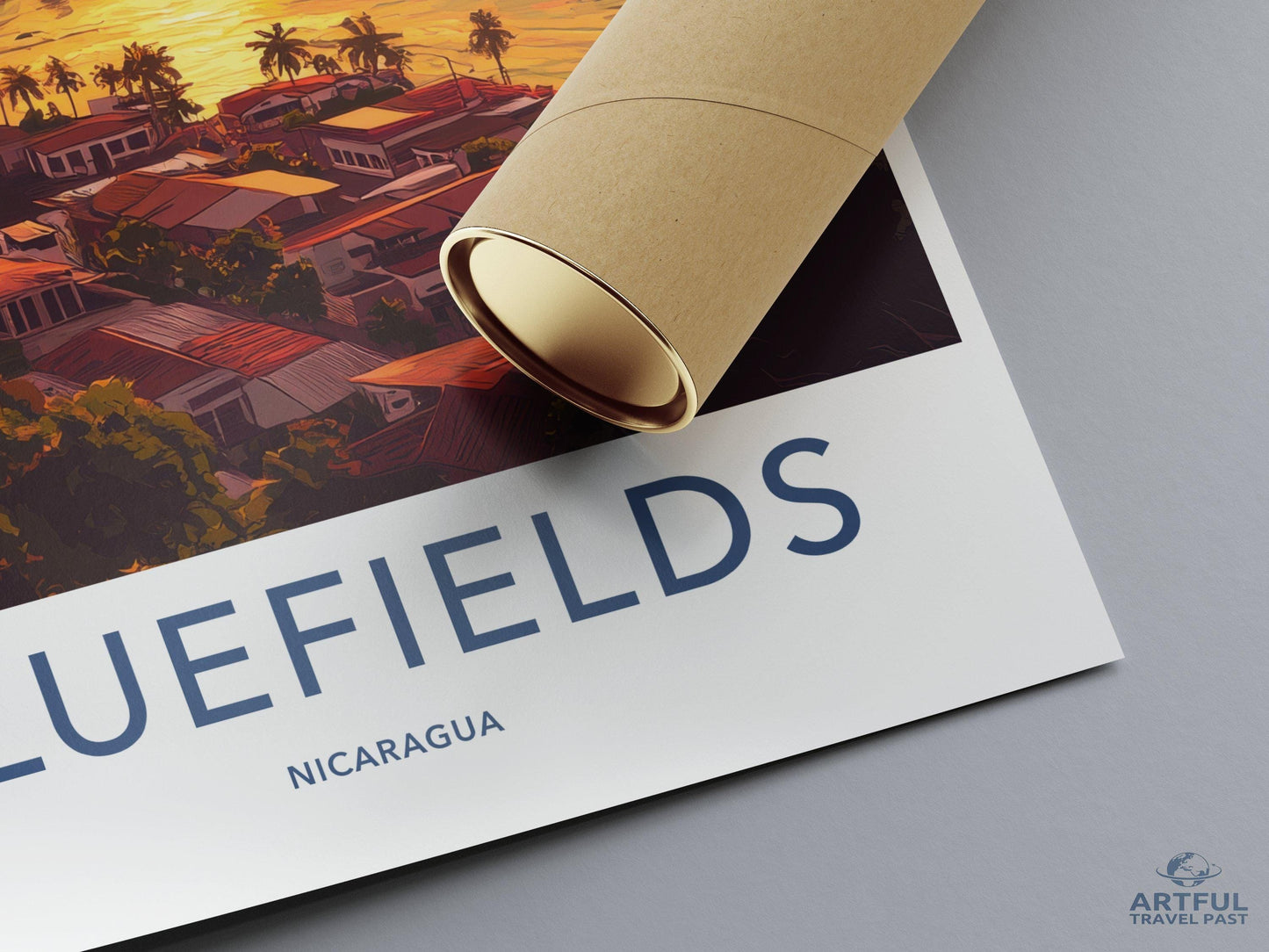 Bluefields Poster - Nicaragua Wall Art