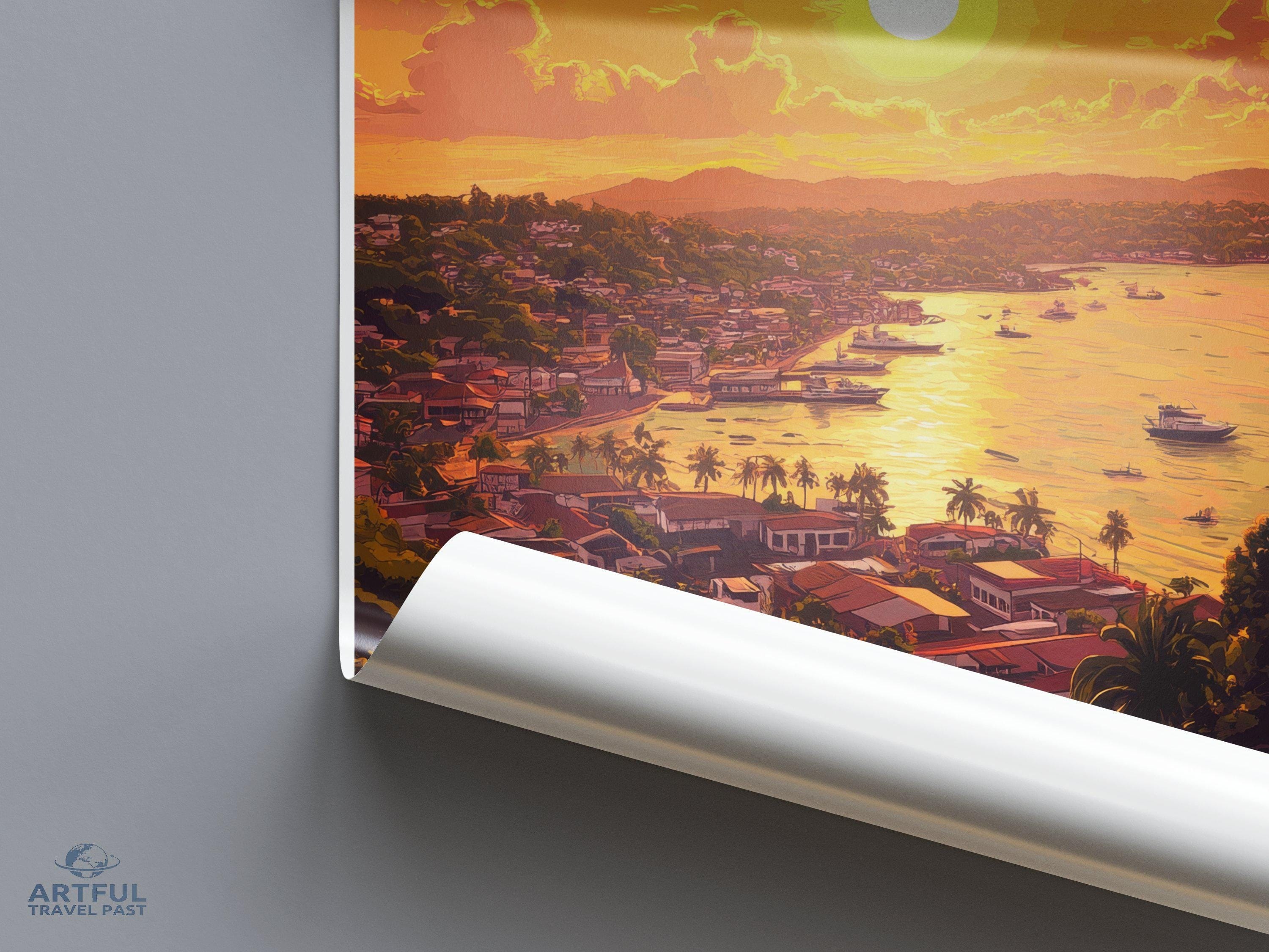 Bluefields Poster - Nicaragua Wall Art