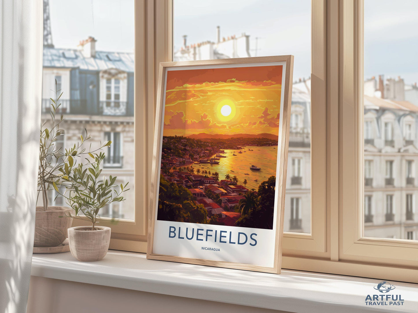 Bluefields Poster - Nicaragua Wall Art