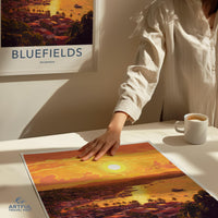 Bluefields Poster - Nicaragua Wall Art