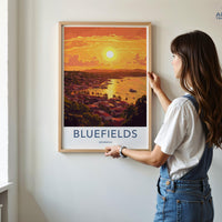 Bluefields Poster - Nicaragua Wall Art