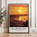 Bluefields Poster - Nicaragua Wall Art