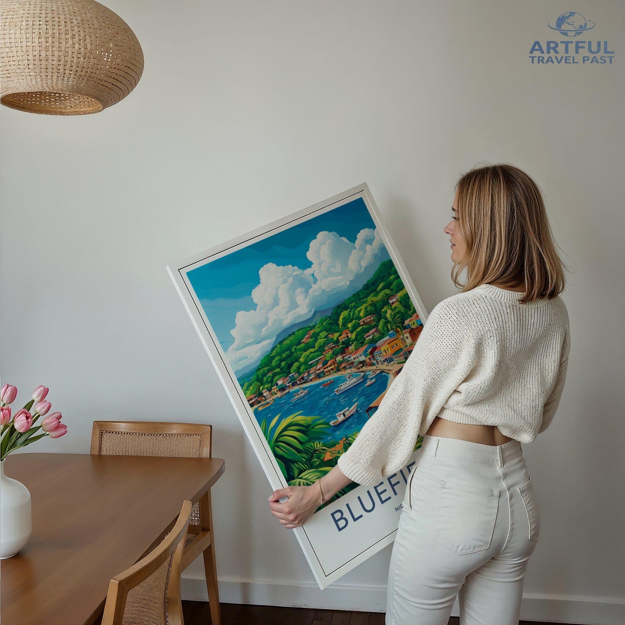 Bluefields Poster - Nicaragua Wall Art