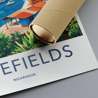 Bluefields Poster - Nicaragua Wall Art