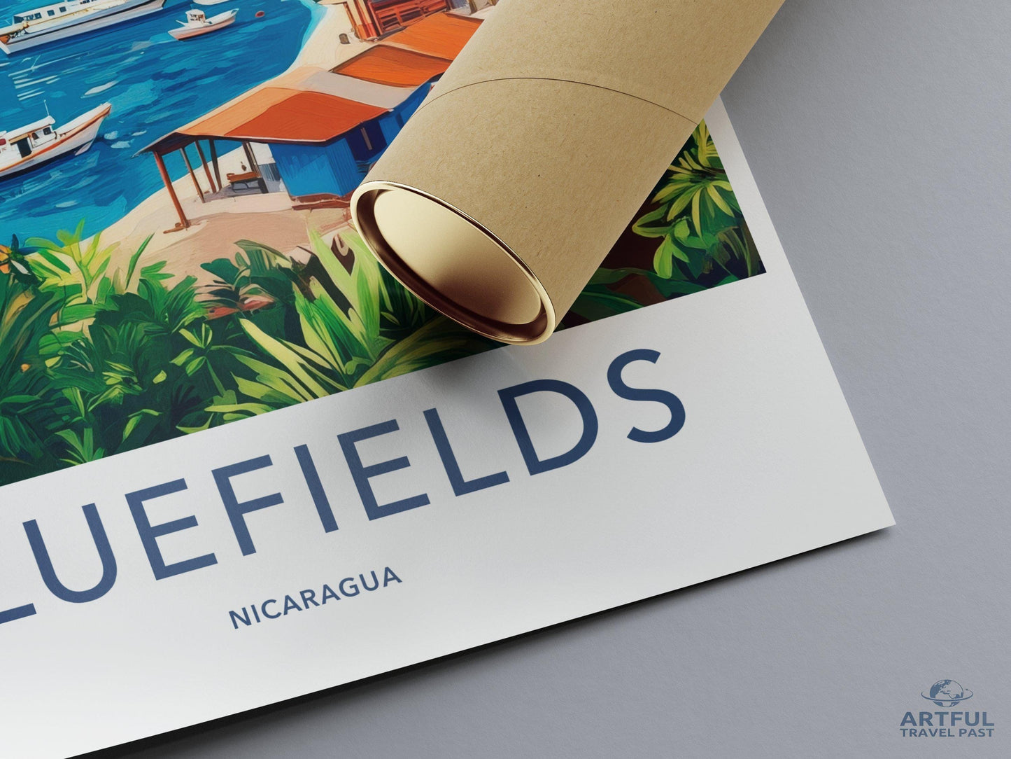 Bluefields Poster - Nicaragua Wall Art