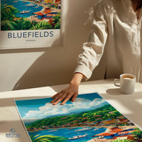 Bluefields Poster - Nicaragua Wall Art