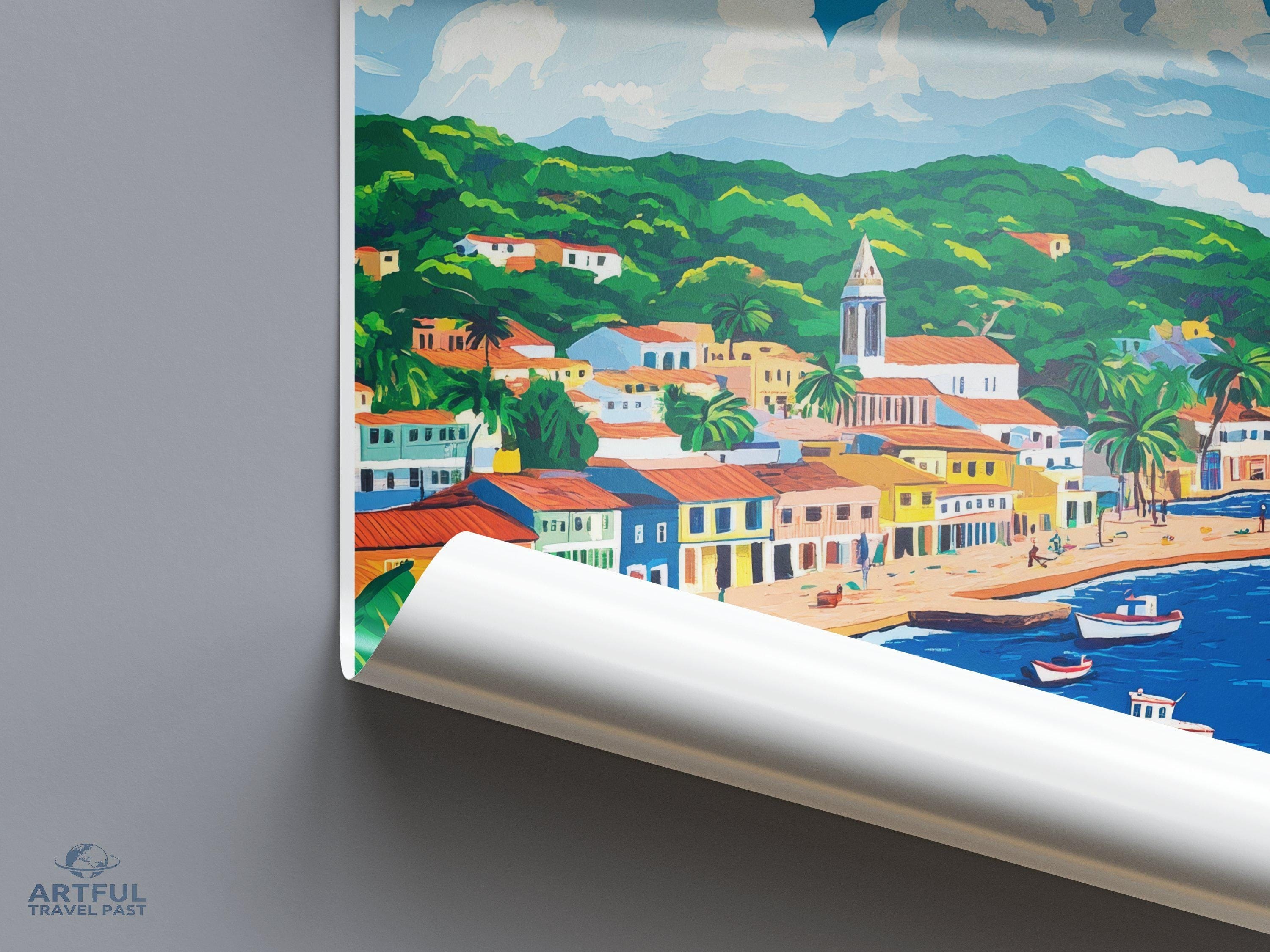 Bluefields Poster - Nicaragua Wall Art