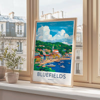 Bluefields Poster - Nicaragua Wall Art