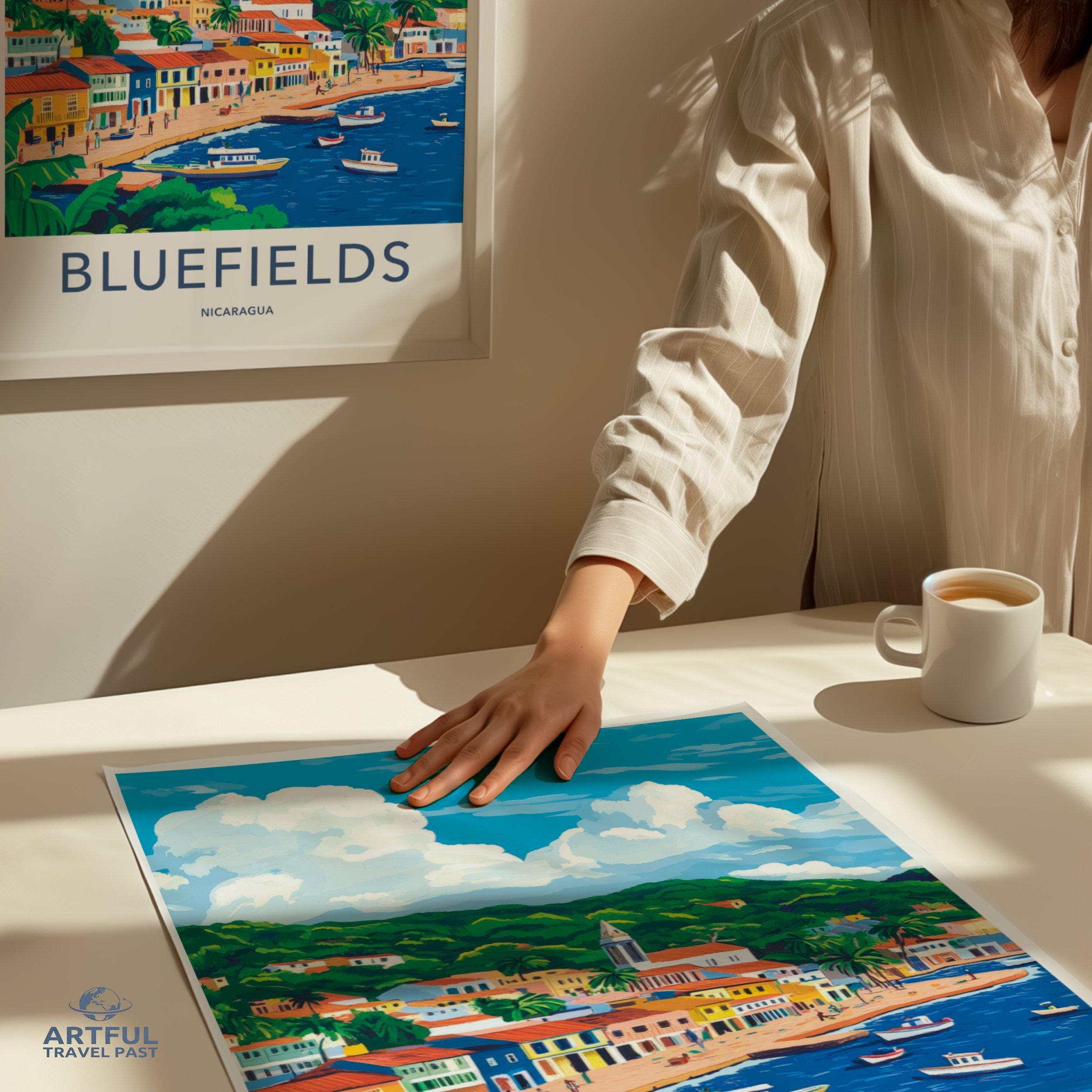 Bluefields Poster - Nicaragua Wall Art