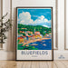 Bluefields Poster - Nicaragua Wall Art
