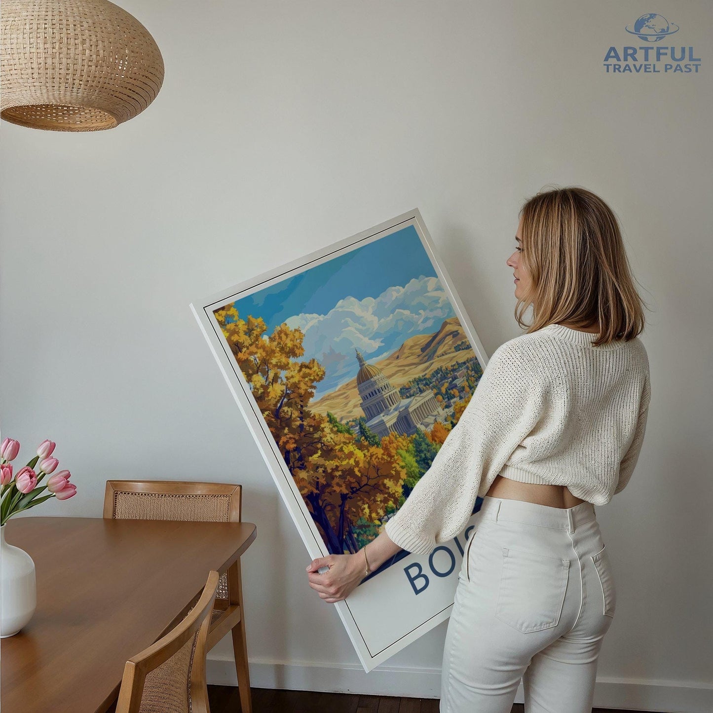 Boise Poster - Idaho Wall Art