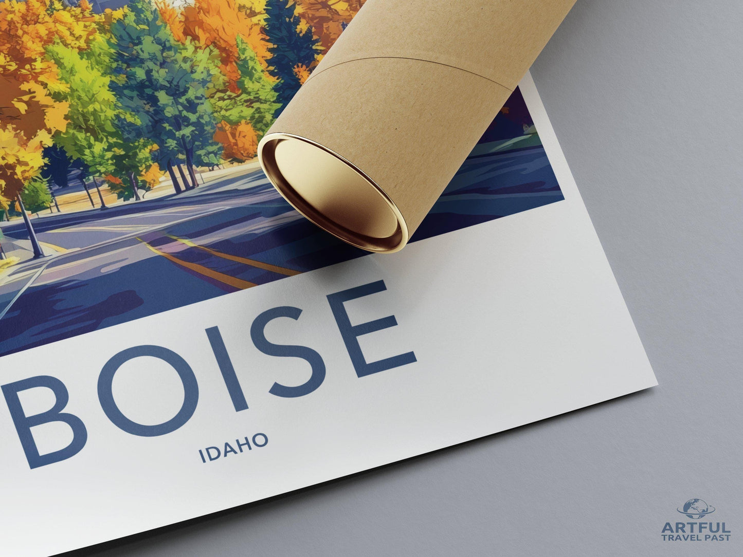 Boise Poster - Idaho Wall Art