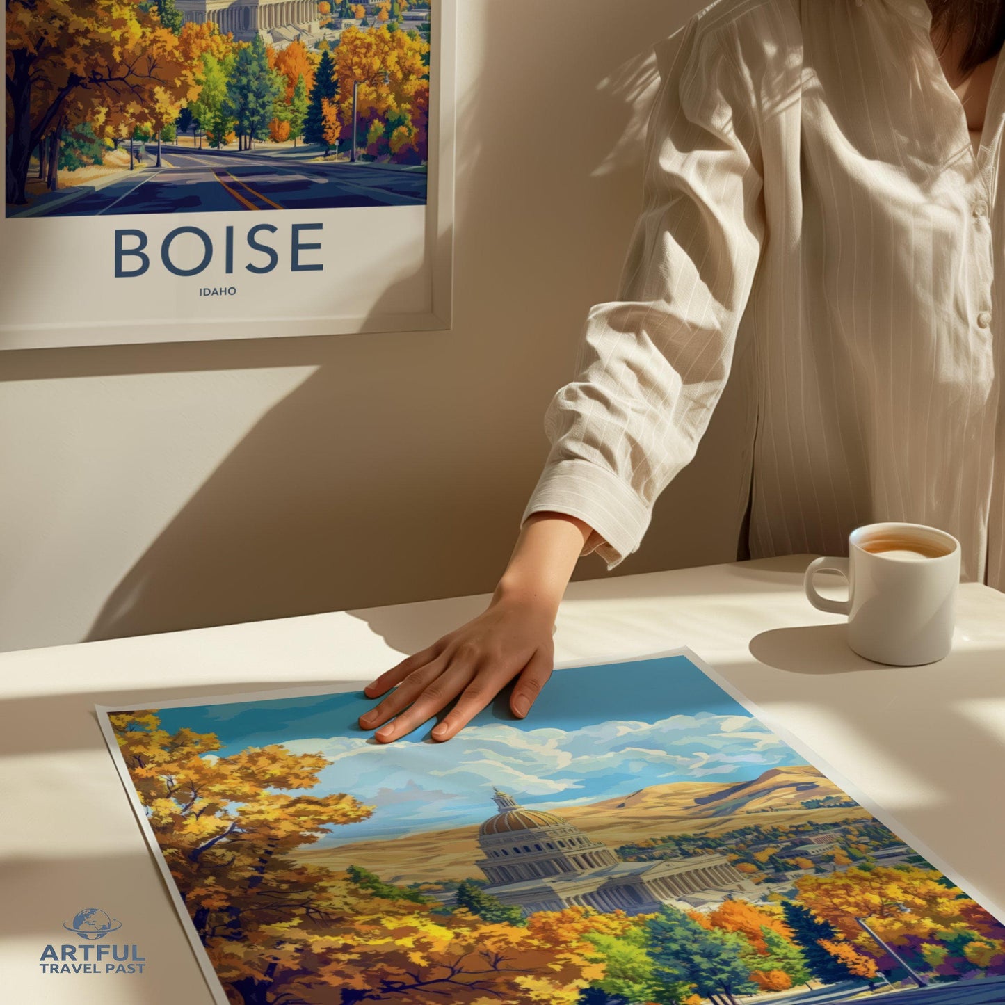 Boise Poster - Idaho Wall Art