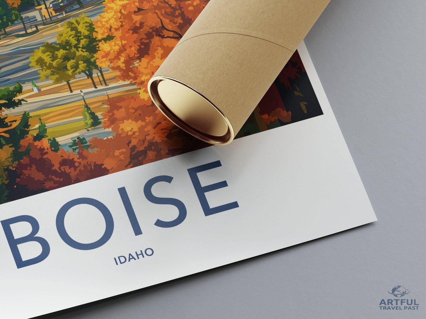 Boise Poster - Idaho Wall Art