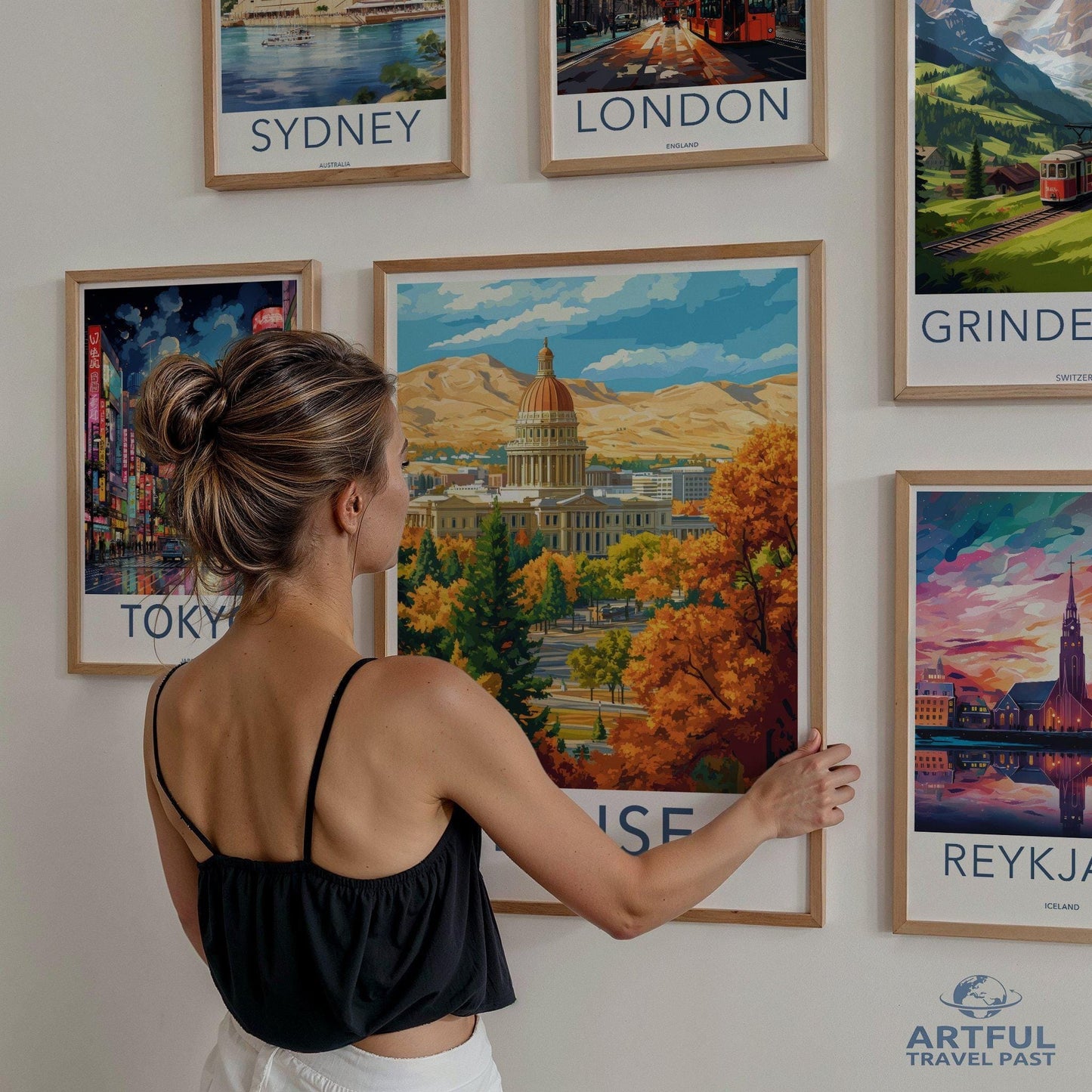 Boise Poster - Idaho Wall Art
