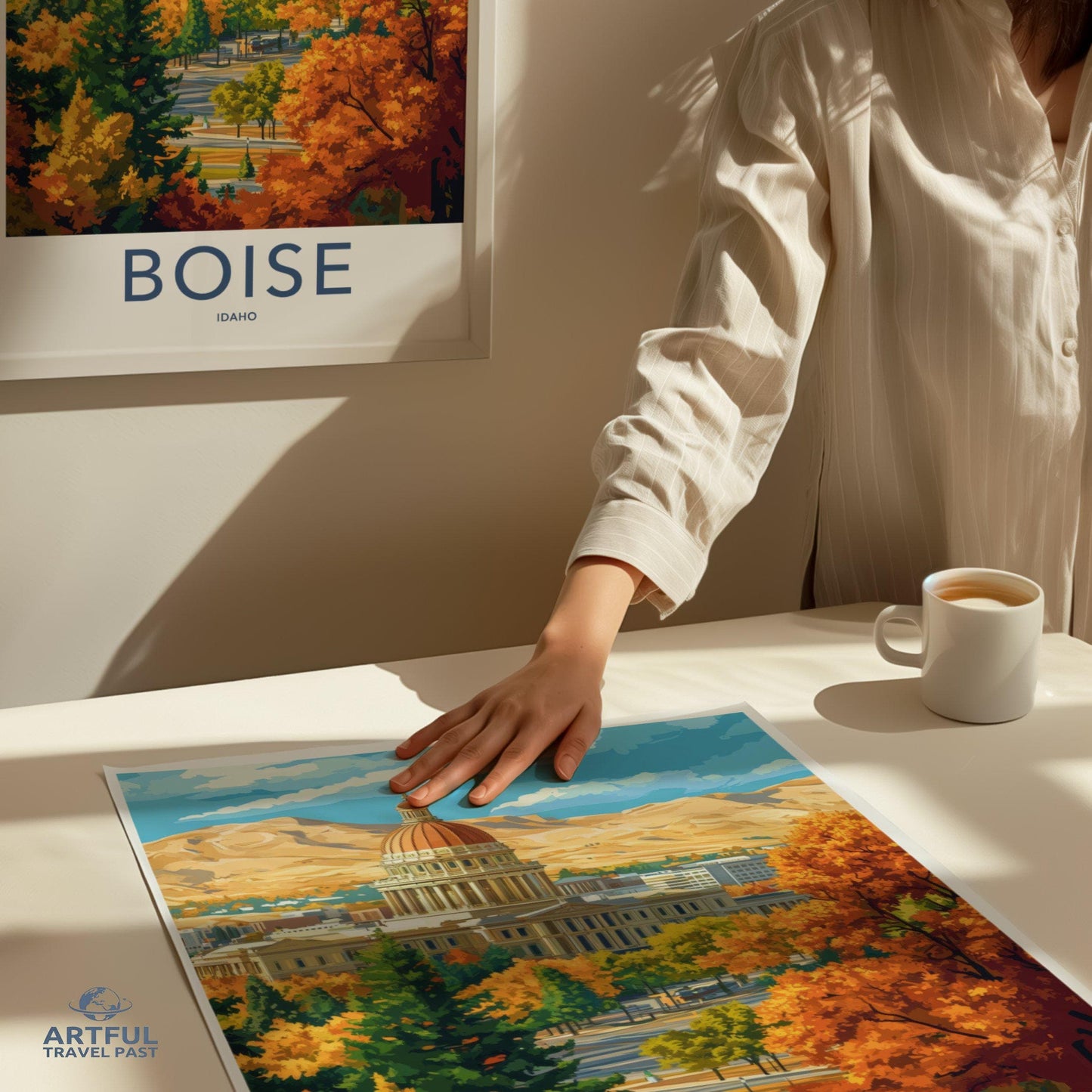 Boise Poster - Idaho Wall Art