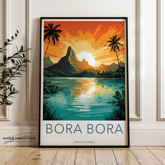 Bora Bora Poster - French Polynesia Wall Art