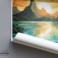 Bora Bora Poster - French Polynesia Wall Art