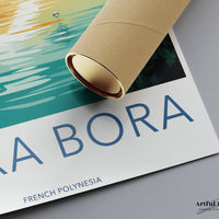 Bora Bora Poster - French Polynesia Wall Art