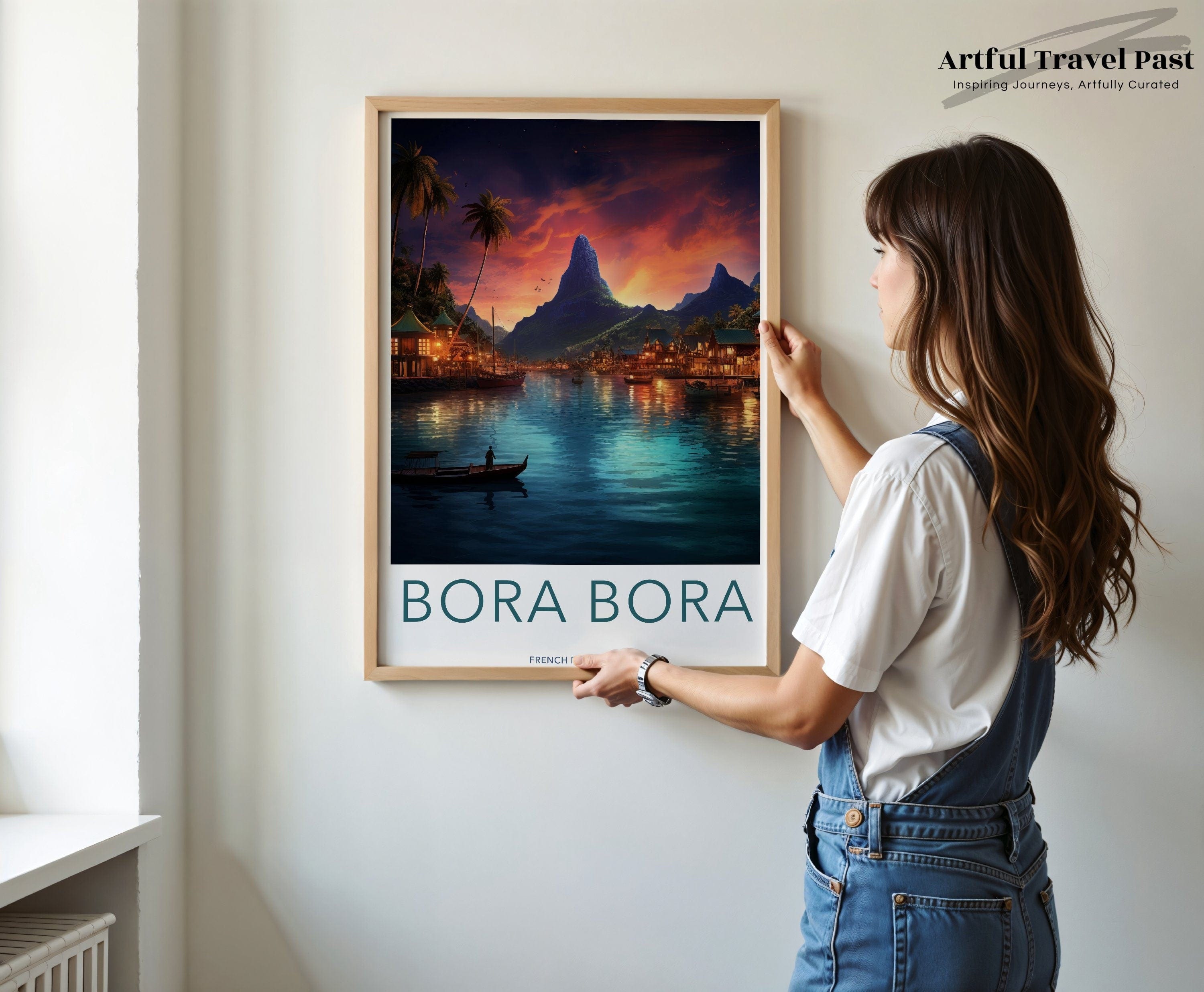 Bora Bora Poster - French Polynesia Wall Art