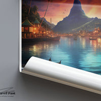 Bora Bora Poster - French Polynesia Wall Art