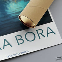 Bora Bora Poster - French Polynesia Wall Art
