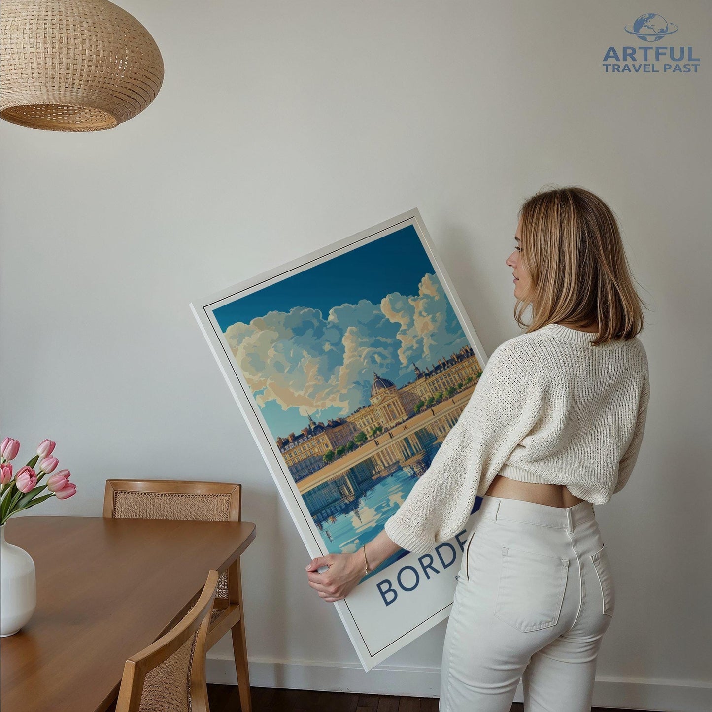 Bordeaux Poster - France Wall Art