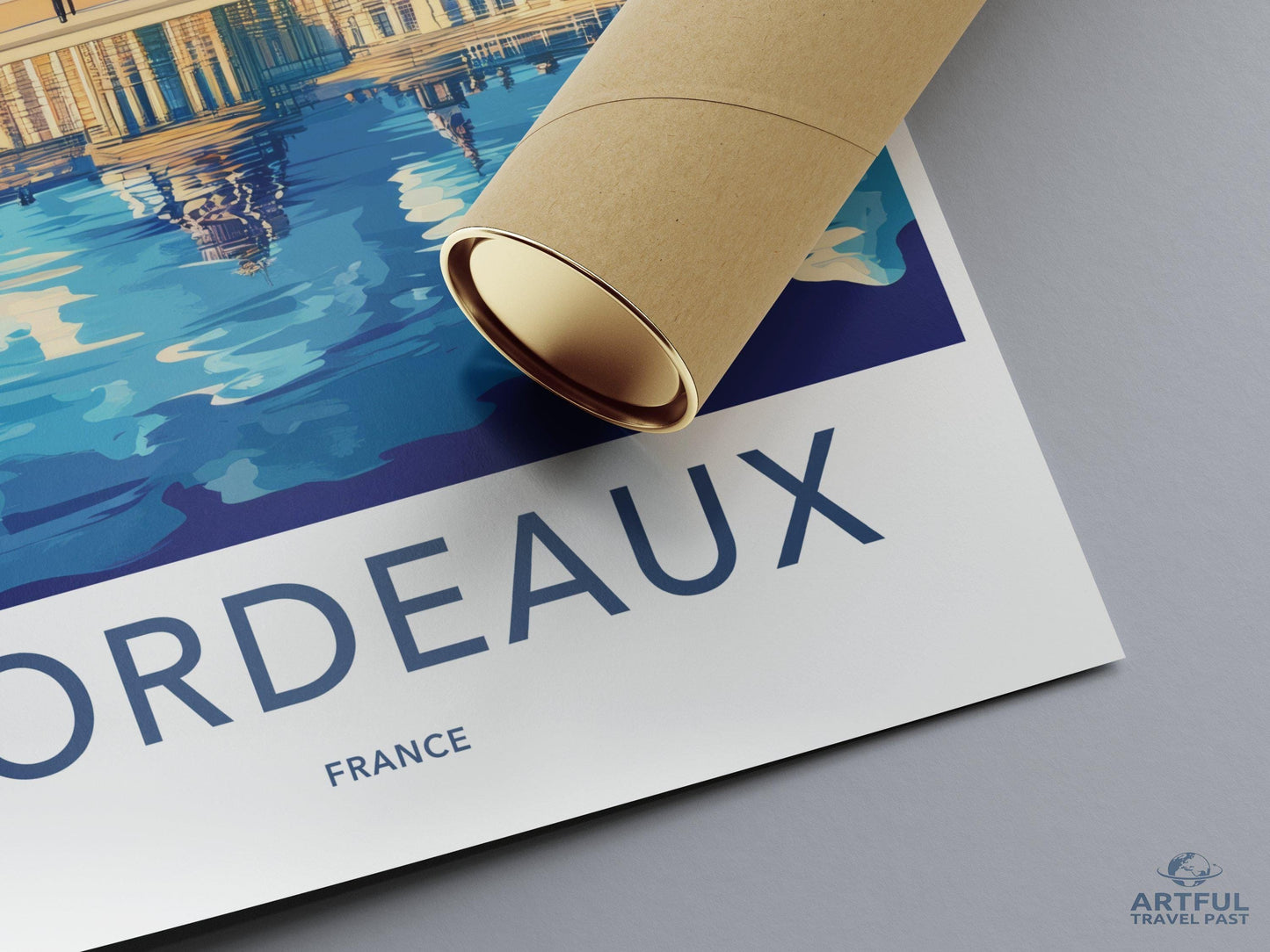 Bordeaux Poster - France Wall Art