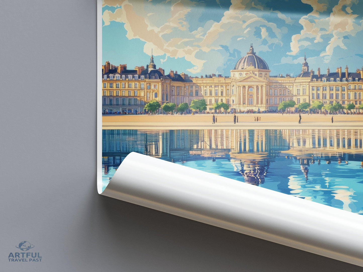 Bordeaux Poster - France Wall Art